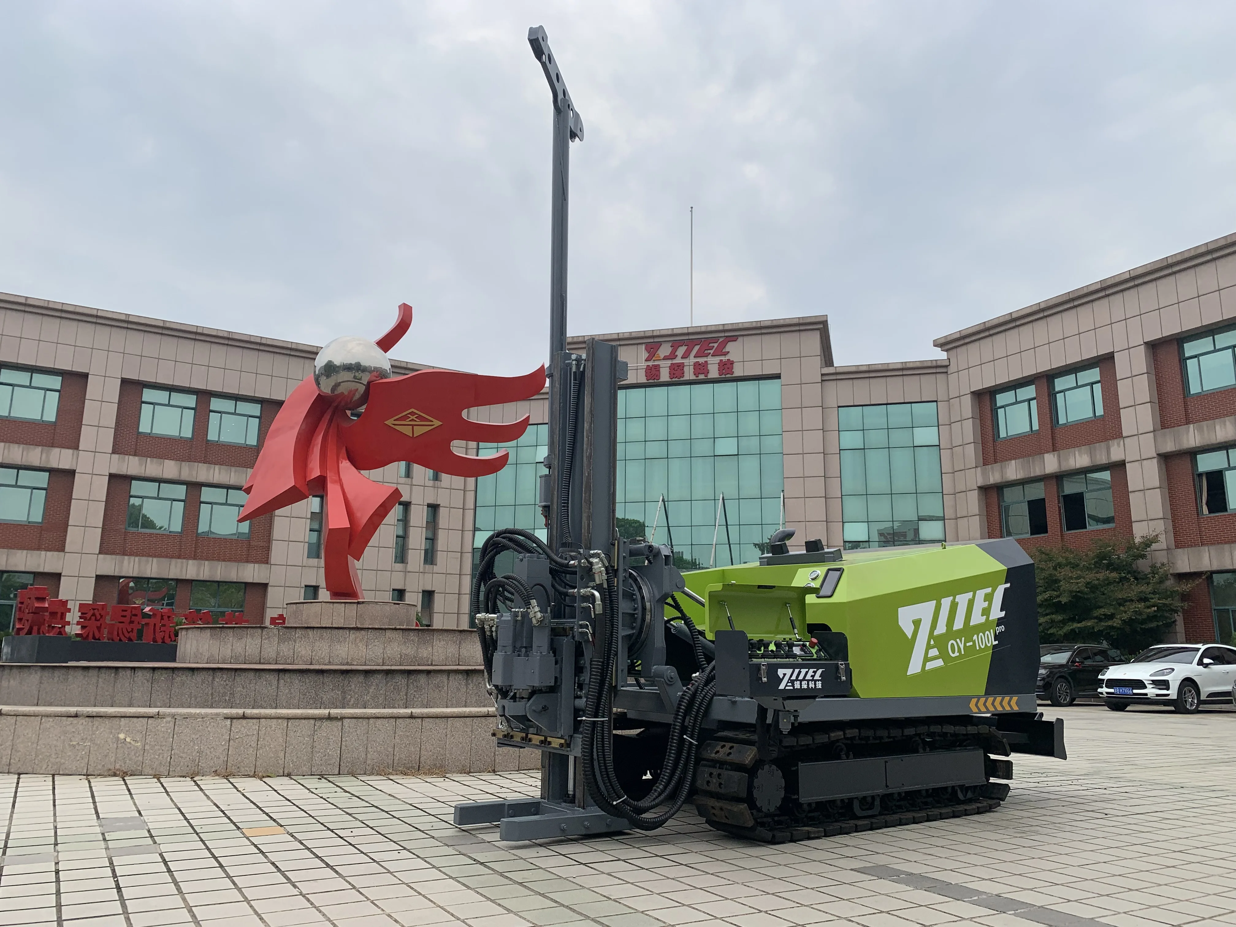 Environmental sampling drilling rig